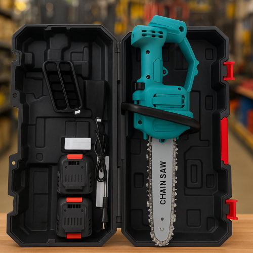 MOTOSIERRA ELECTRICA 2 BATERIAS DE 48V