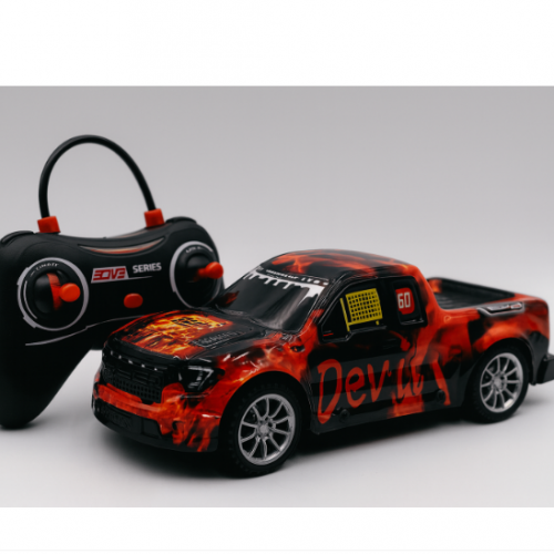 CARRO ROJO CON CONTROL