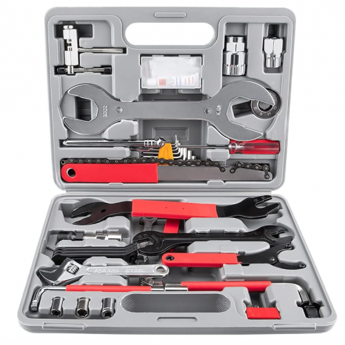 SET HERRAMIENTAS DE REPARACIÓN DE NEUMÁTICOS DE REPARACIÓN DE EJES BICICLETA