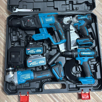 🔧 Set de Herramientas Inalámbricas Dotvix 98V – 5 piezas