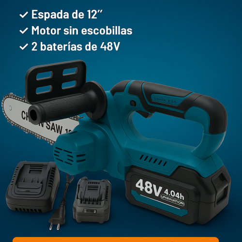 SIERRA ELECTRICA 2 BATERIAS 48V